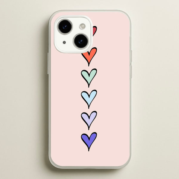 Love Heart Line - Valentine's Day Phone Case for iPhone 14