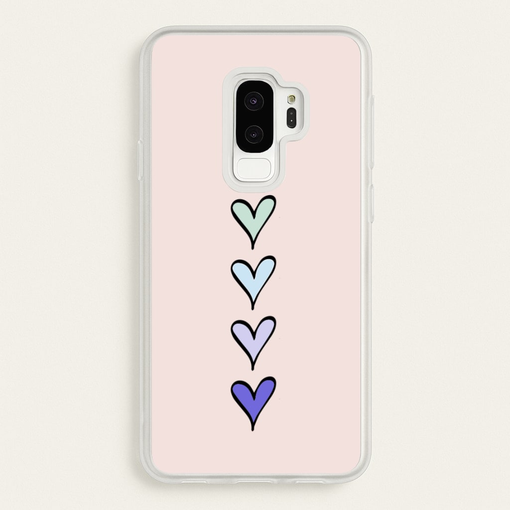 Love Heart Line - Valentine's Day Phone Case for Galaxy S9 Plus