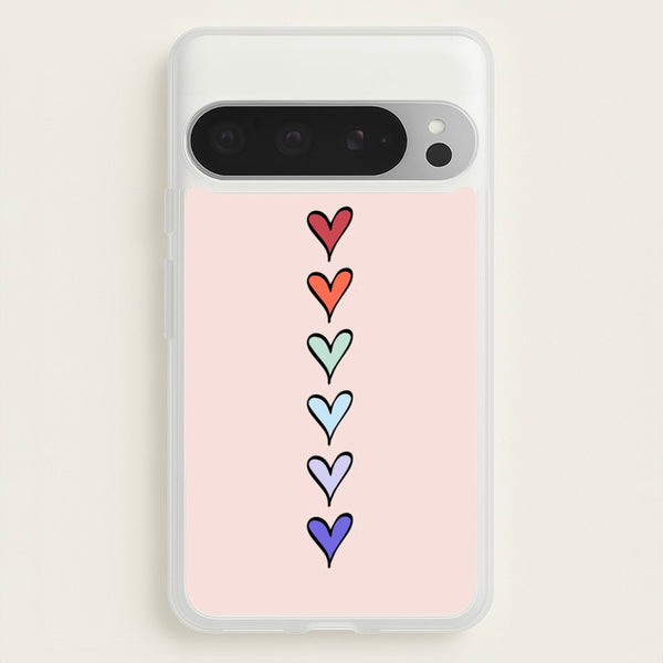 Love Heart Line - Valentine's Day Phone Case for Google Pixel 9 Pro XL