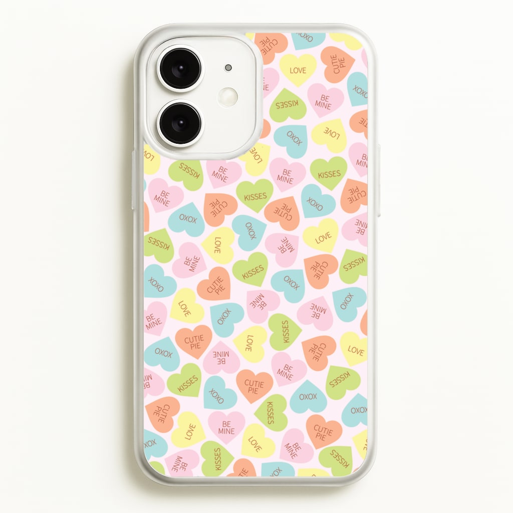 Love Hearts- Valentine's Day - Valentine's Day Phone Case for iPhone 11
