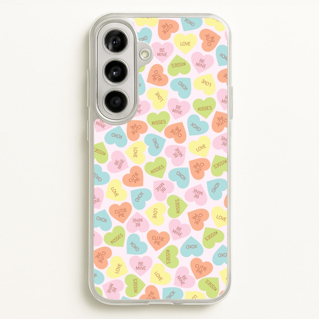 Love Hearts- Valentine's Day - Valentine's Day Phone Case for Galaxy A56