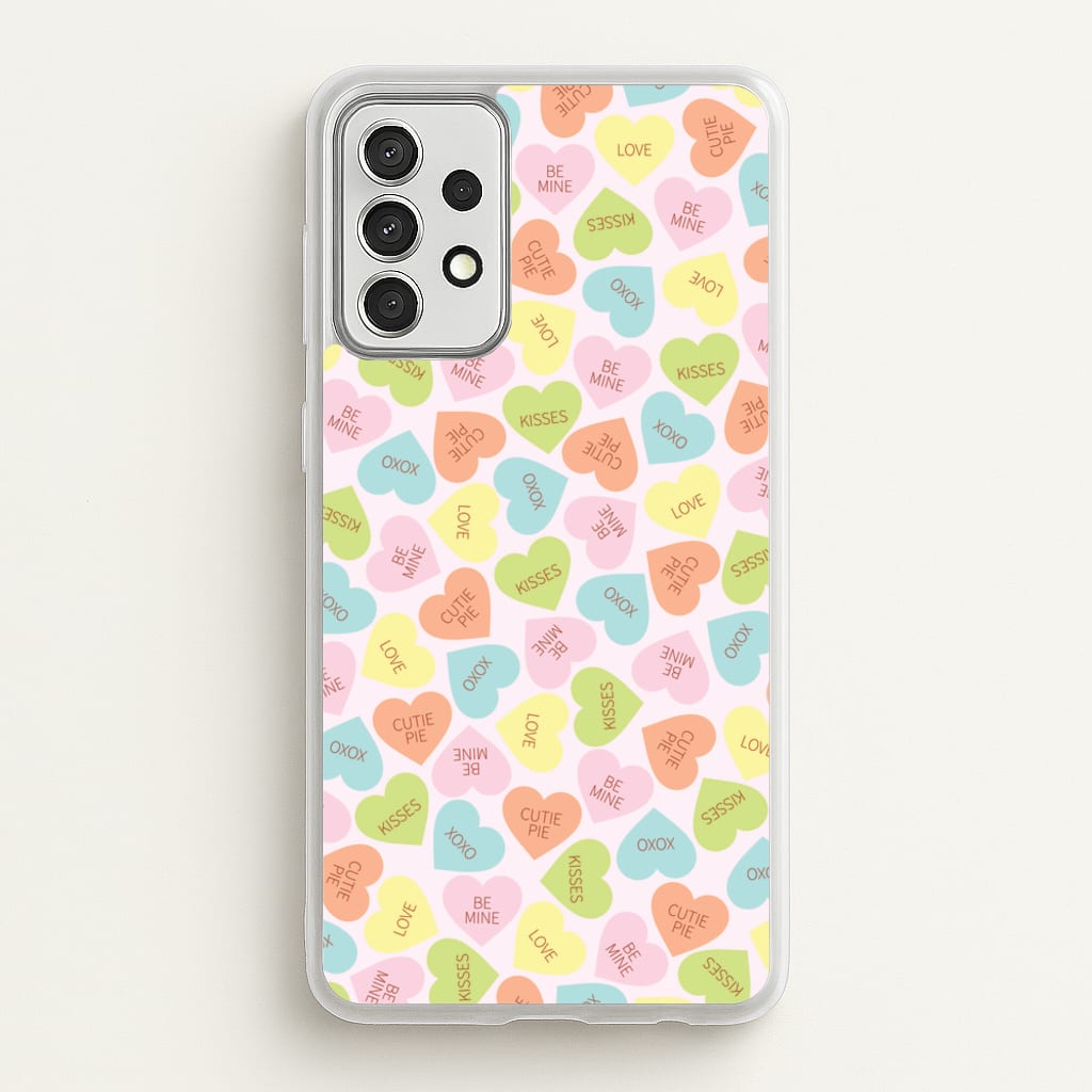 Love Hearts- Valentine's Day - Valentine's Day Phone Case for Galaxy A52 / A52s