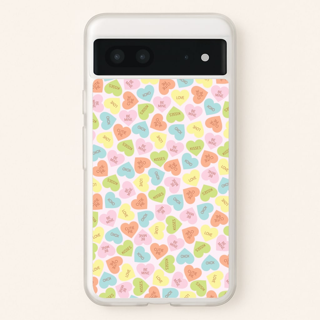 Love Hearts- Valentine's Day - Valentine's Day Phone Case for Google Pixel 7