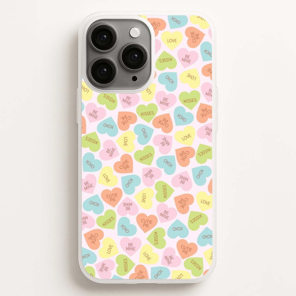 Love Hearts- Valentine's Day - Valentine's Day Phone Case for iPhone 12 Pro Max