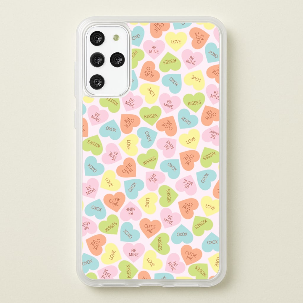 Love Hearts- Valentine's Day - Valentine's Day Phone Case for Galaxy S20 Plus