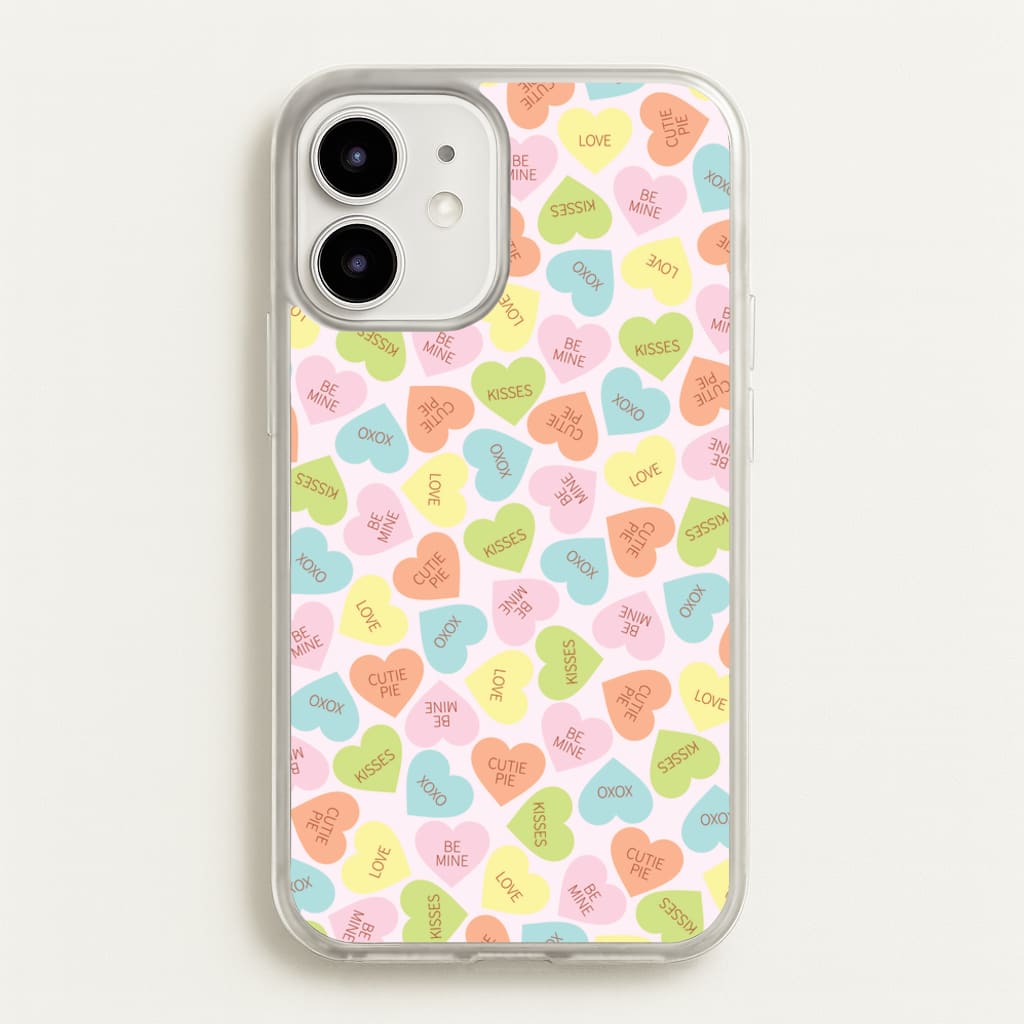 Love Hearts- Valentine's Day - Valentine's Day Phone Case for iPhone 12 / 12 Pro