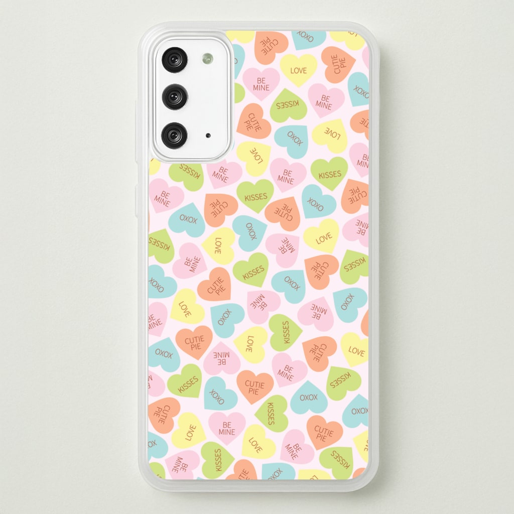 Love Hearts- Valentine's Day - Valentine's Day Phone Case for Galaxy Note 20