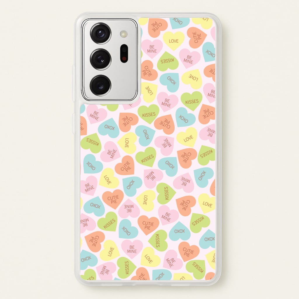 Love Hearts- Valentine's Day - Valentine's Day Phone Case for Galaxy Note 20 Ultra