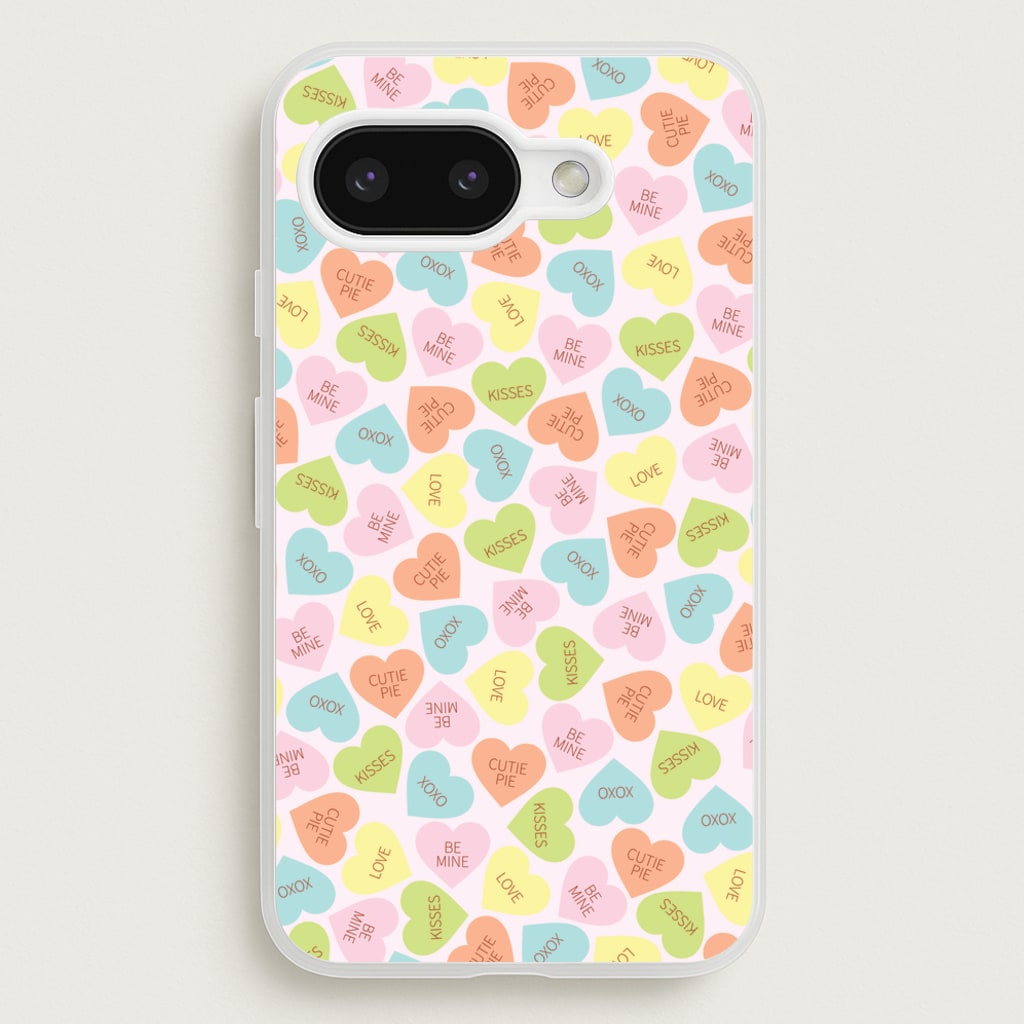 Love Hearts- Valentine's Day - Valentine's Day Phone Case for Google Pixel 9a