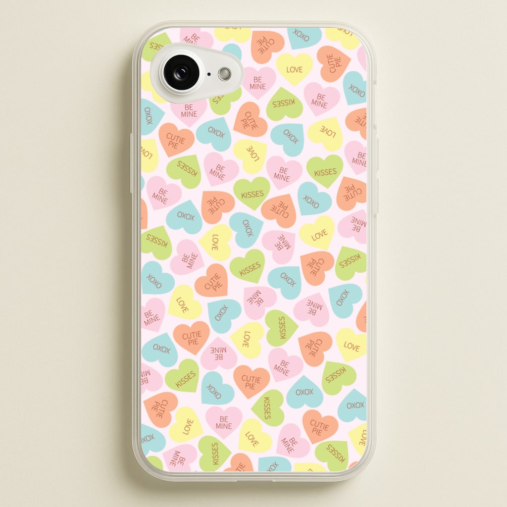Love Hearts- Valentine's Day - Valentine's Day Phone Case for iPhone 16e