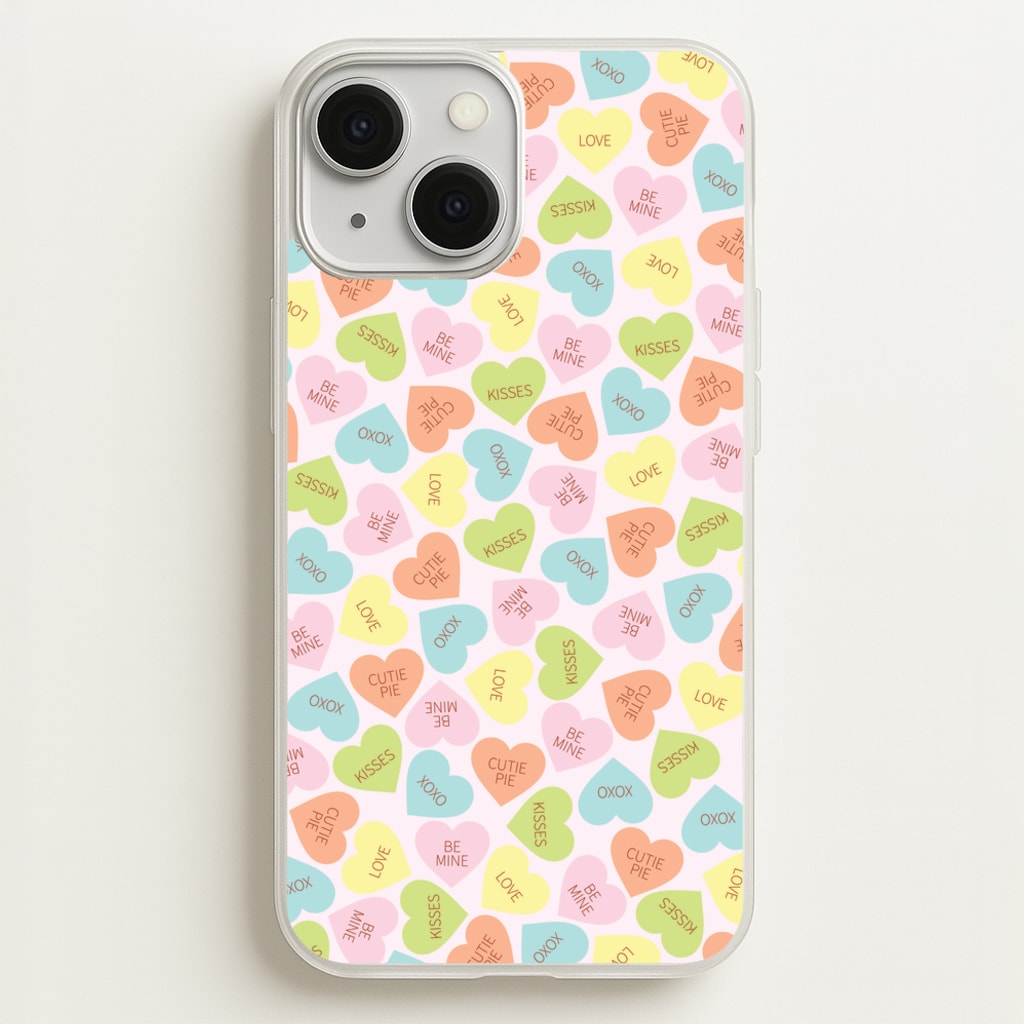 Love Hearts- Valentine's Day - Valentine's Day Phone Case for iPhone 13 Mini