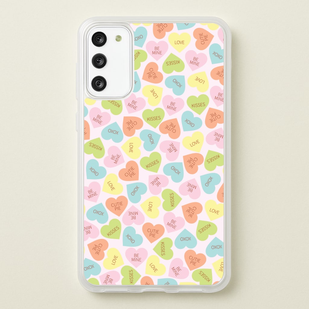 Love Hearts- Valentine's Day - Valentine's Day Phone Case for Galaxy A41