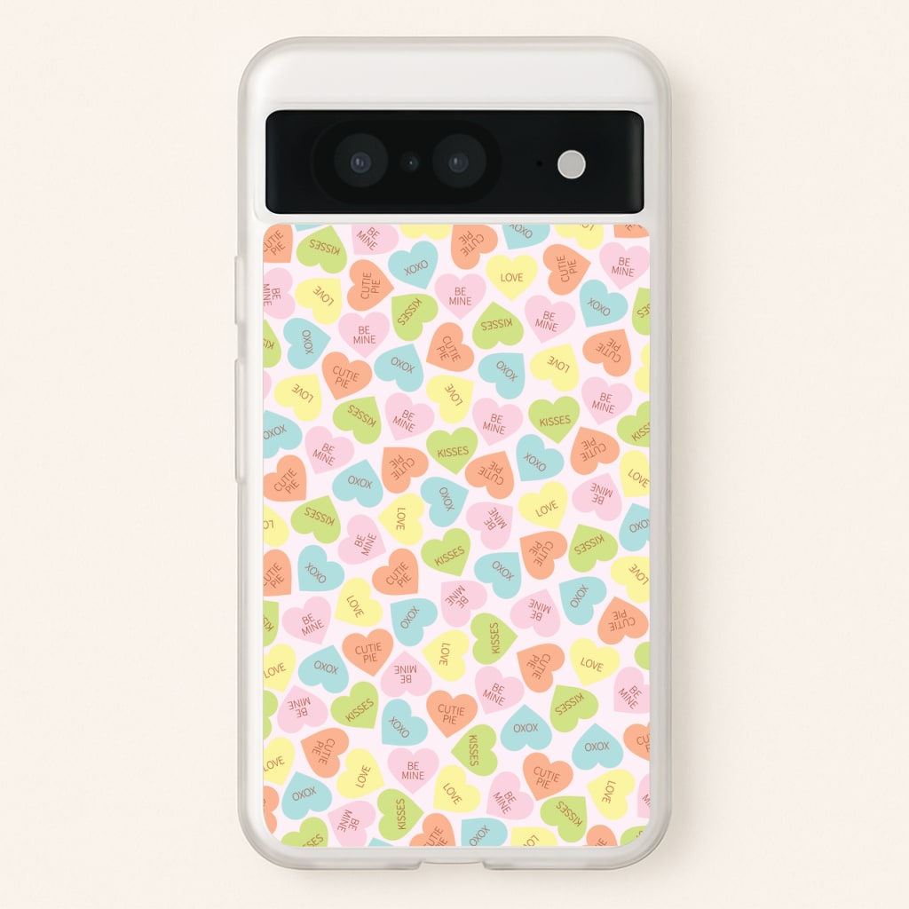 Love Hearts- Valentine's Day - Valentine's Day Phone Case for Google Pixel 8