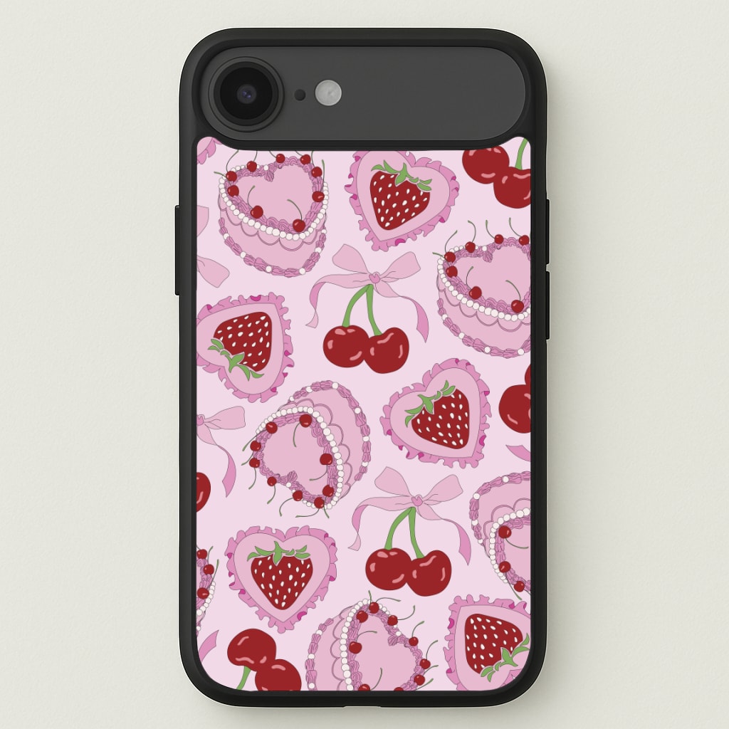 Cherries, Strawberries And Cake - Valentine's Day Phone Case for iPhone 17 Air