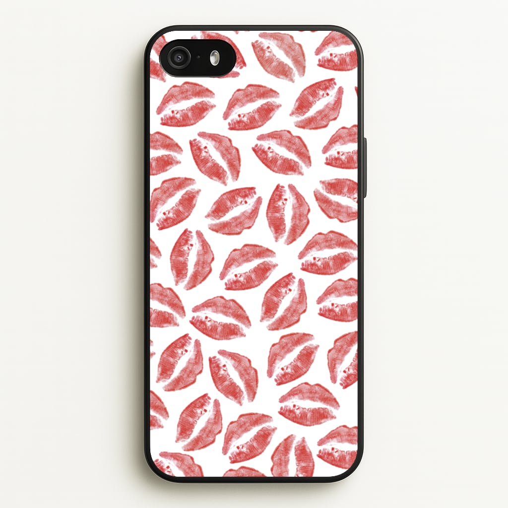 Kisses - Valentine's Day - Valentine's Day Phone Case for iPhone 5 / 5s / SE 2016