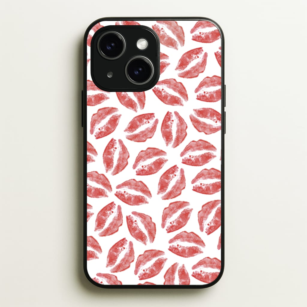 Kisses - Valentine's Day - Valentine's Day Phone Case for iPhone 14 Plus