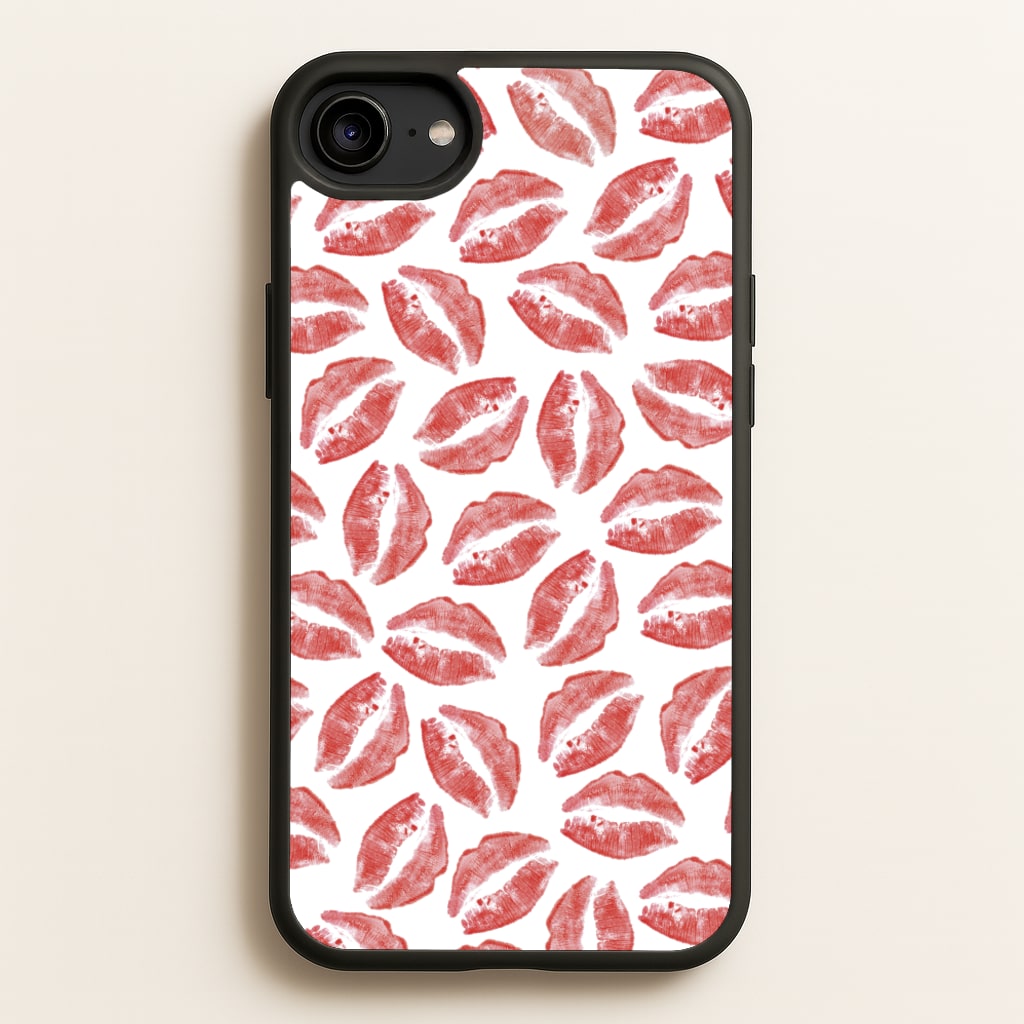 Kisses - Valentine's Day - Valentine's Day Phone Case for iPhone 6 / 7 / 8 / SE
