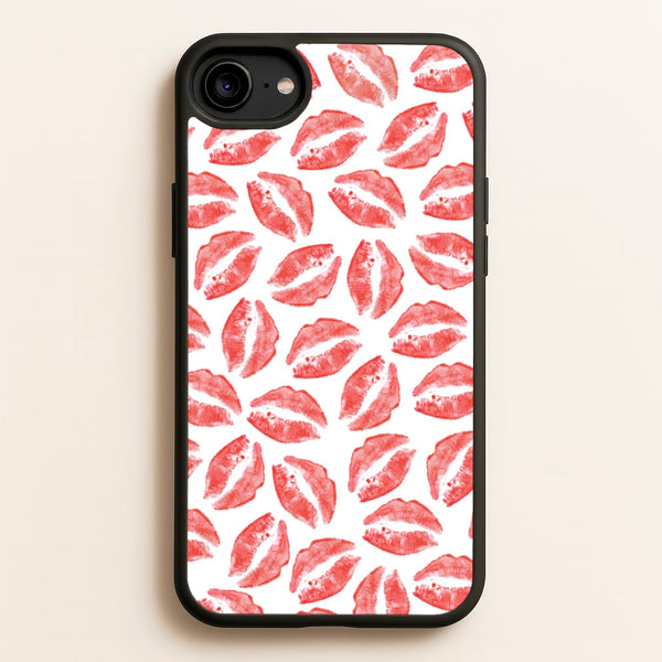 Kisses - Valentine's Day - Valentine's Day Phone Case for iPhone 6 / 7 / 8 / SE