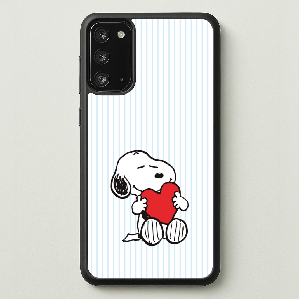 Snoopy - Valentine's Day - Valentine's Day Phone Case for Galaxy Note 20