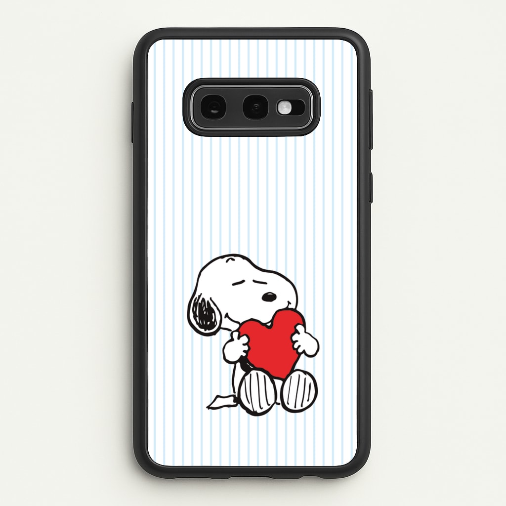 Snoopy - Valentine's Day - Valentine's Day Phone Case for Galaxy S10e