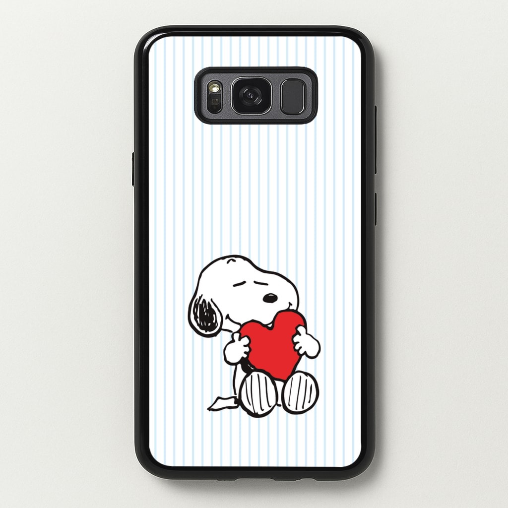 Snoopy - Valentine's Day - Valentine's Day Phone Case for Galaxy S8 Plus