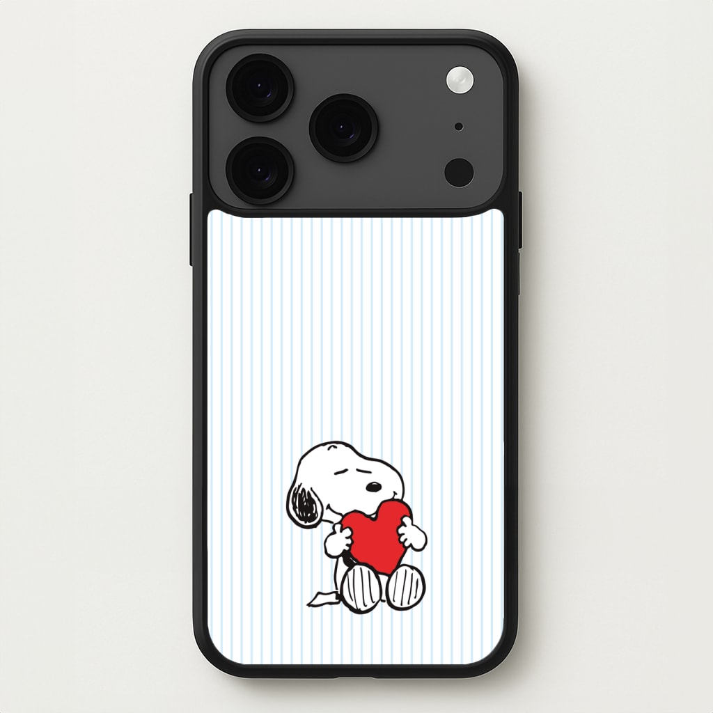 Snoopy - Valentine's Day Phone Case for iPhone 17 Pro Max