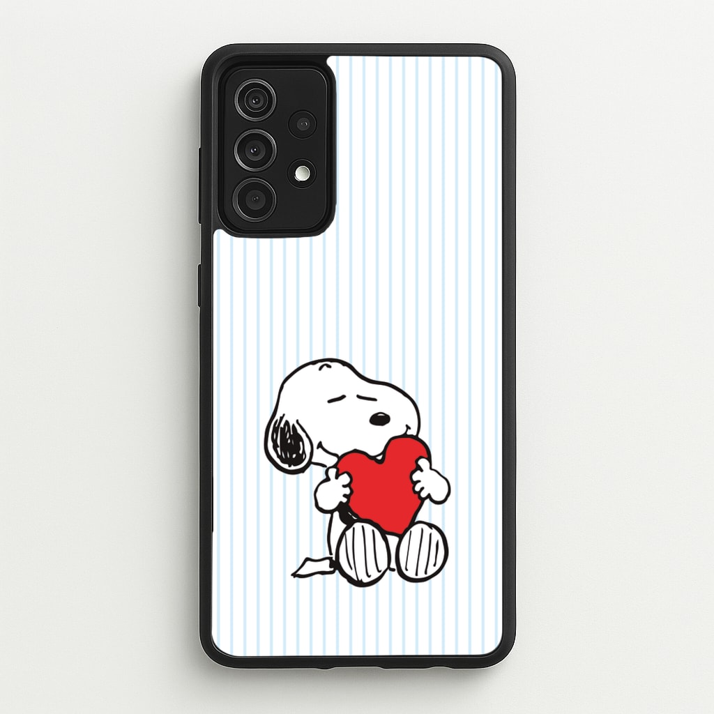 Snoopy - Valentine's Day - Valentine's Day Phone Case for Galaxy A52 / A52s