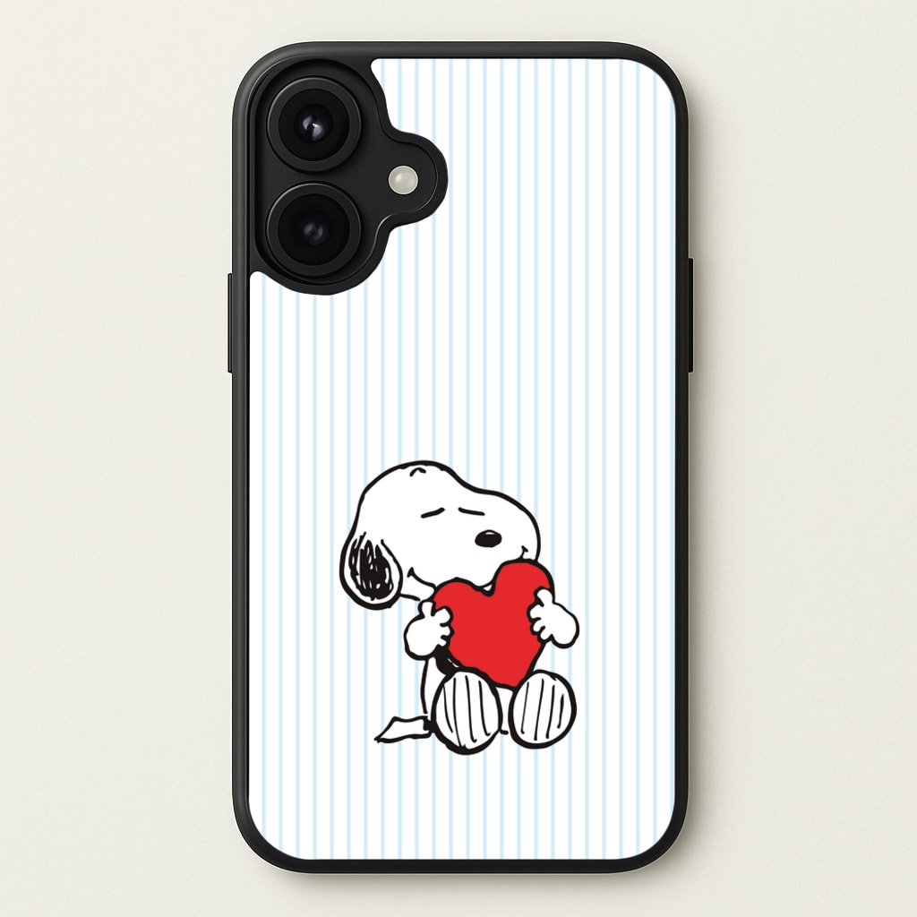Snoopy - Valentine's Day Phone Case for iPhone 17