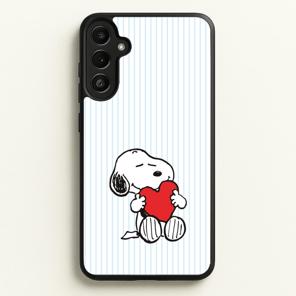 Snoopy - Valentine's Day - Valentine's Day Phone Case for Galaxy A34