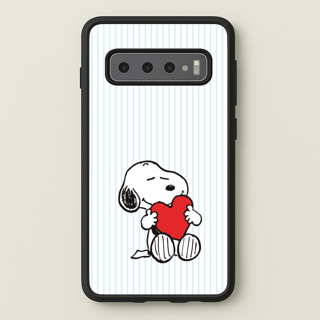 Snoopy - Valentine's Day - Valentine's Day Phone Case for Galaxy S10 Plus