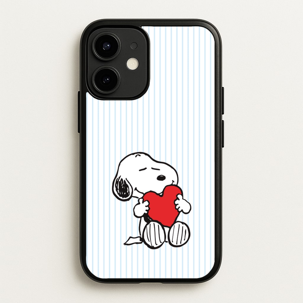 Snoopy - Valentine's Day - Valentine's Day Phone Case for iPhone 12 / 12 Pro