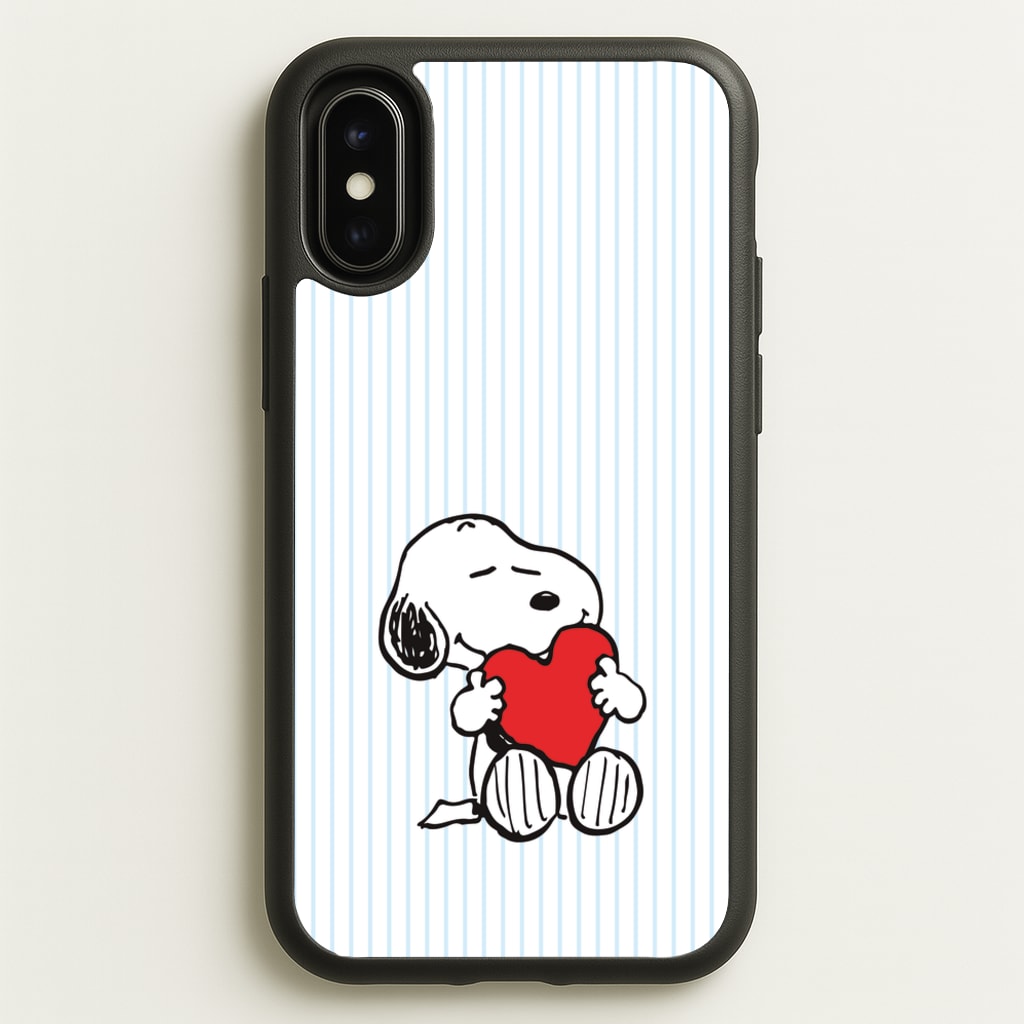Snoopy - Valentine's Day - Valentine's Day Phone Case for iPhone X / XS