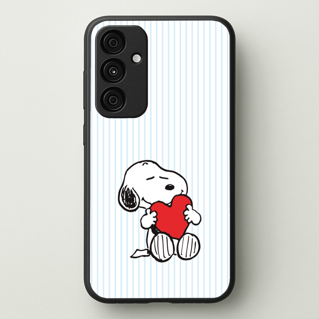 Snoopy - Valentine's Day - Valentine's Day Phone Case for Galaxy A55