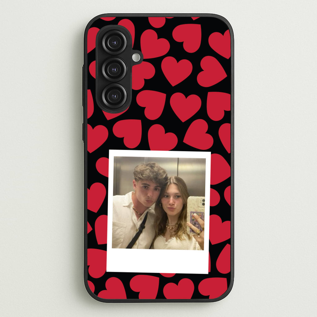 Valentine's Polaroid - Valentine's Day Phone Case for Galaxy S23FE