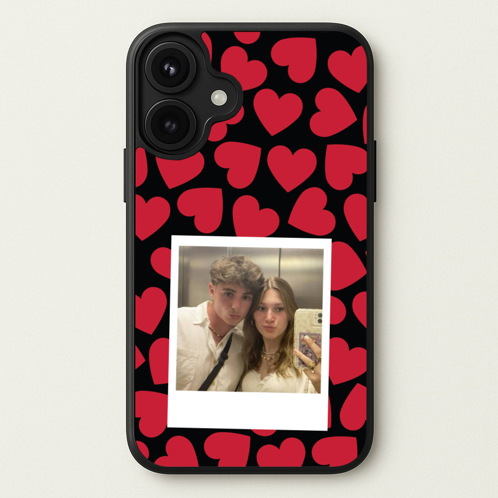 Valentine's Polaroid Phone Case for iPhone 17