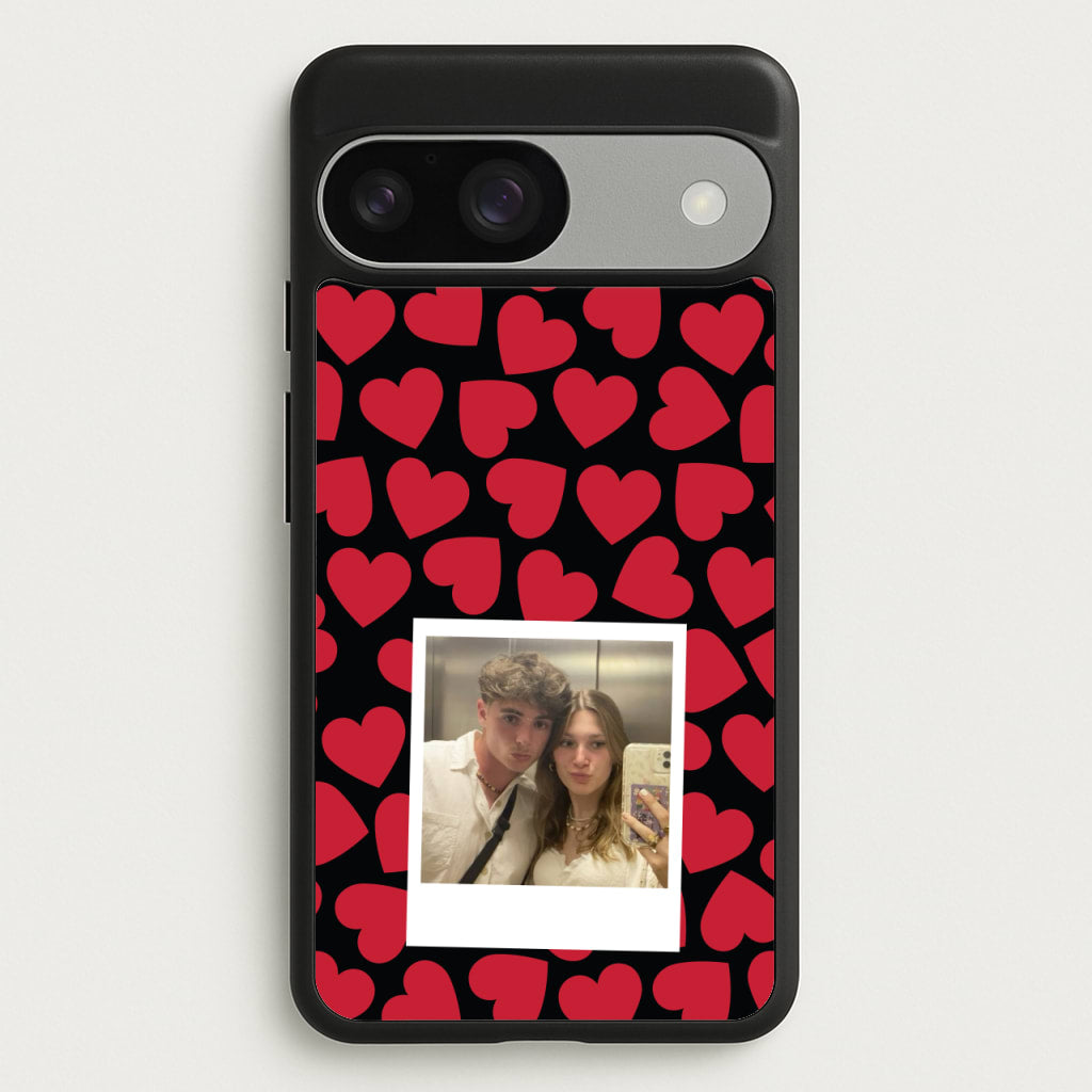 Valentine's Polaroid - Valentine's Day Phone Case for Google Pixel 9 / 9 Pro