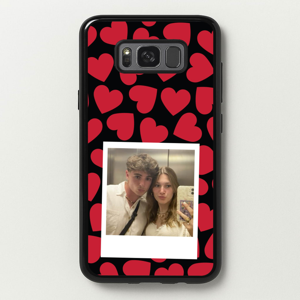 Valentine's Polaroid - Valentine's Day Phone Case for Galaxy S8 Plus