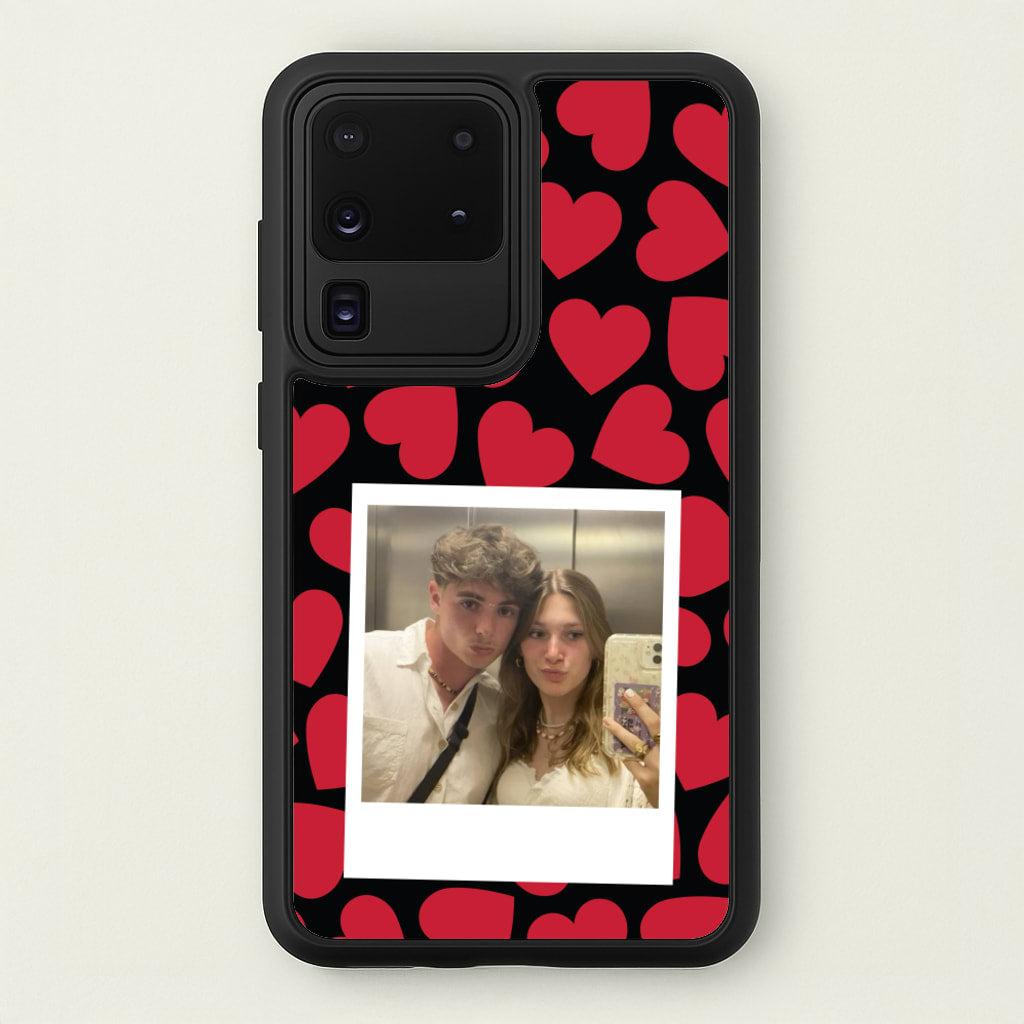 Valentine's Polaroid - Valentine's Day Phone Case for Galaxy S20 Ultra