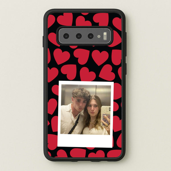 Valentine's Polaroid - Valentine's Day Phone Case for Galaxy S10