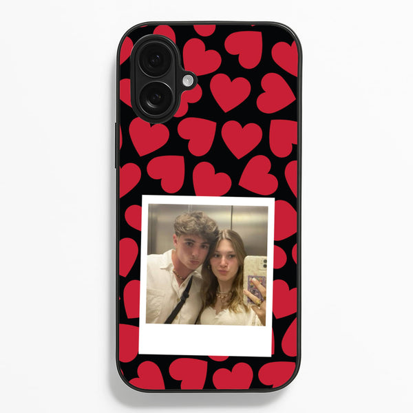Valentine's Polaroid - Valentine's Day Phone Case for iPhone 16 Plus