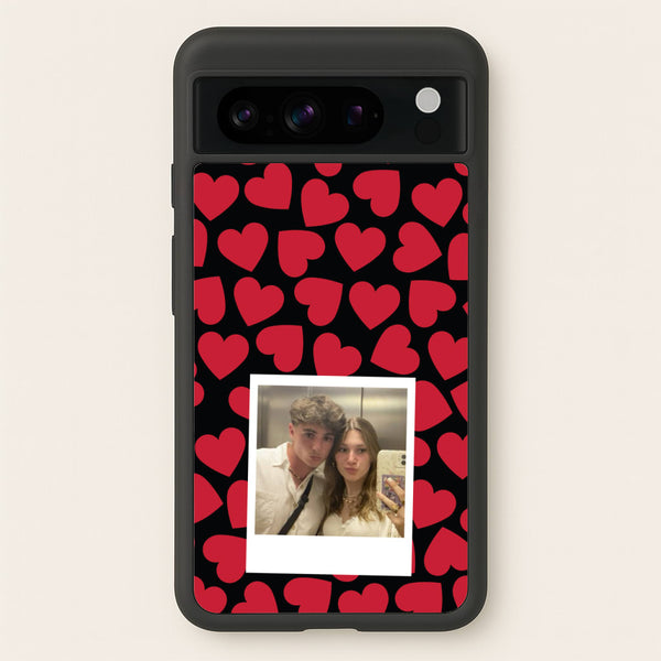 Valentine's Polaroid - Valentine's Day Phone Case for Google Pixel 8 Pro