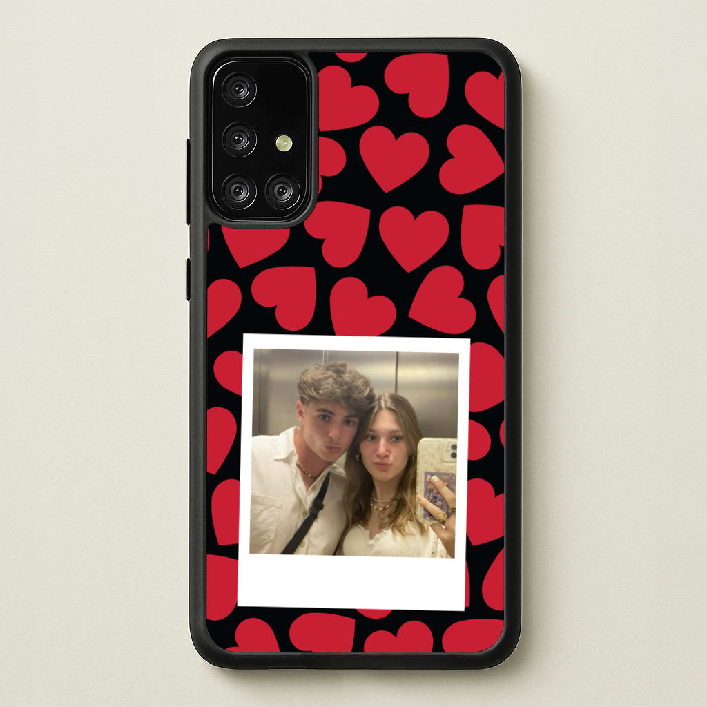 Valentine's Polaroid - Valentine's Day Phone Case for Galaxy A71