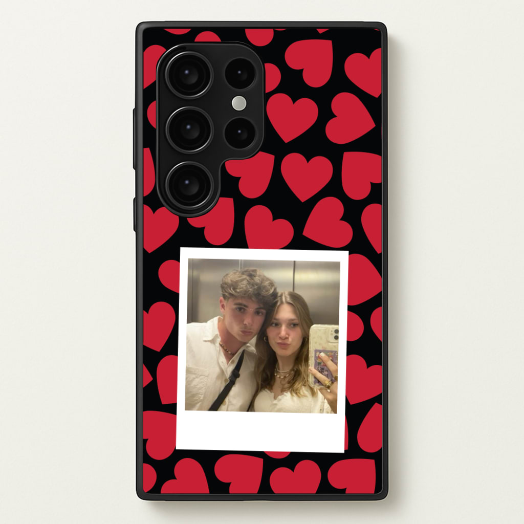 Valentine's Polaroid - Valentine's Day Phone Case for Galaxy S24 Ultra