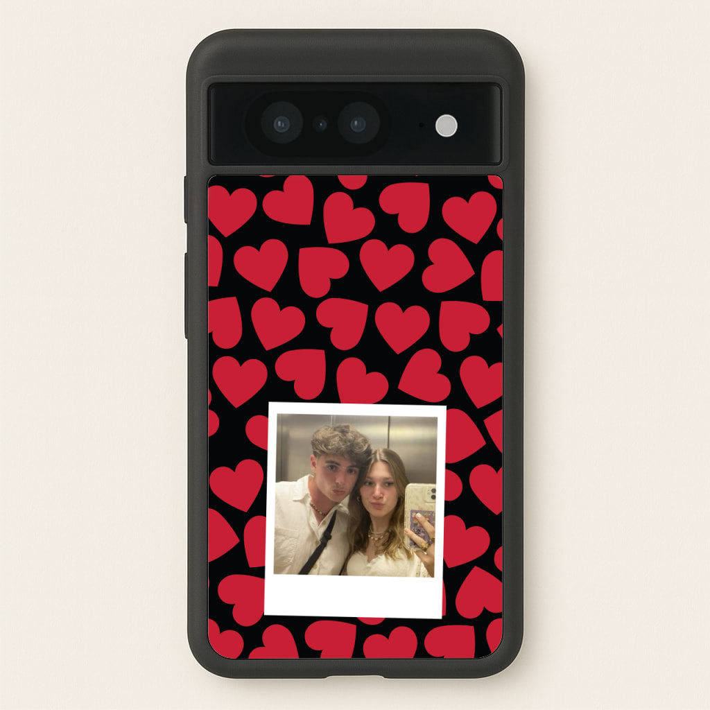 Valentine's Polaroid - Valentine's Day Phone Case for Google Pixel 8