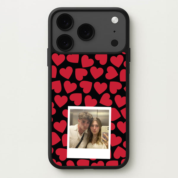 Valentine's Polaroid Phone Case for iPhone 17 Pro Max