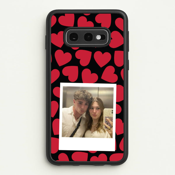 Valentine's Polaroid - Valentine's Day Phone Case for Galaxy S10e