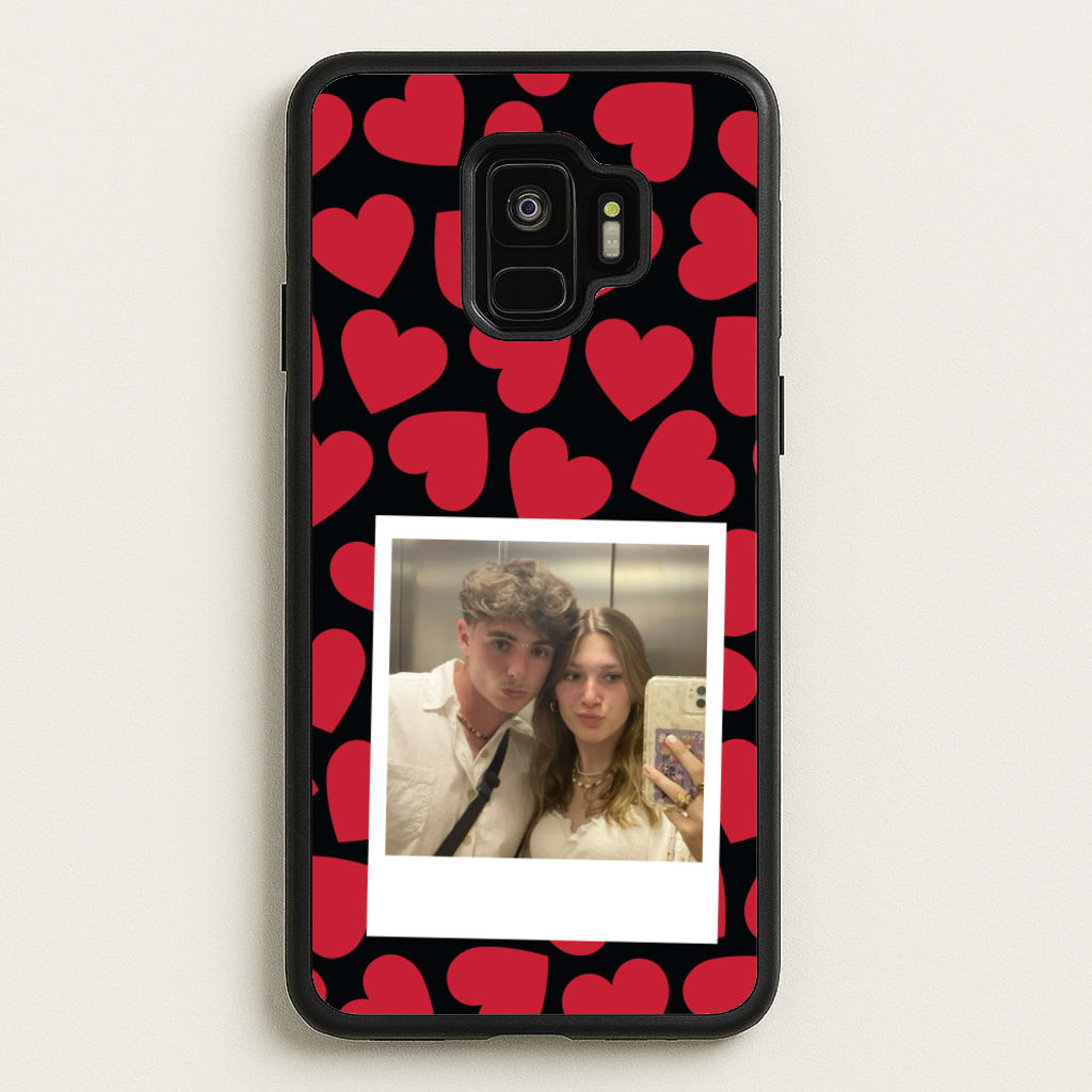 Valentine's Polaroid - Valentine's Day Phone Case for Galaxy S9