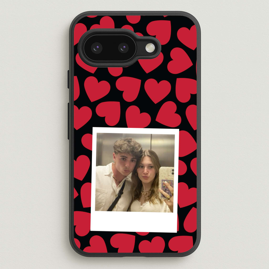 Valentine's Polaroid - Valentine's Day Phone Case for Google Pixel 9a