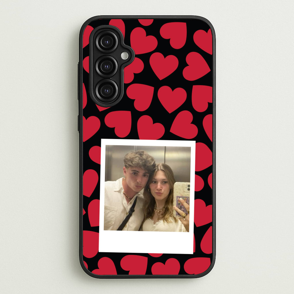 Valentine's Polaroid - Valentine's Day Phone Case for Galaxy A14