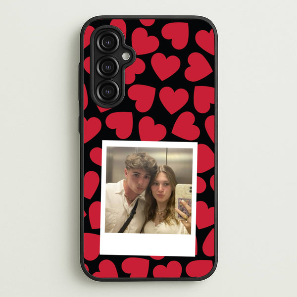 Valentine's Polaroid - Valentine's Day Phone Case for Galaxy A14